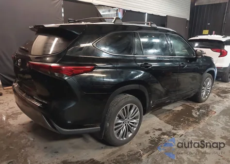 2021 Toyota Highlander Platinum из США, поврежденный, VIN 5TDFZRBH3MS149447